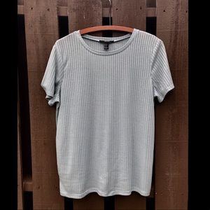 Blue striped T-shirt